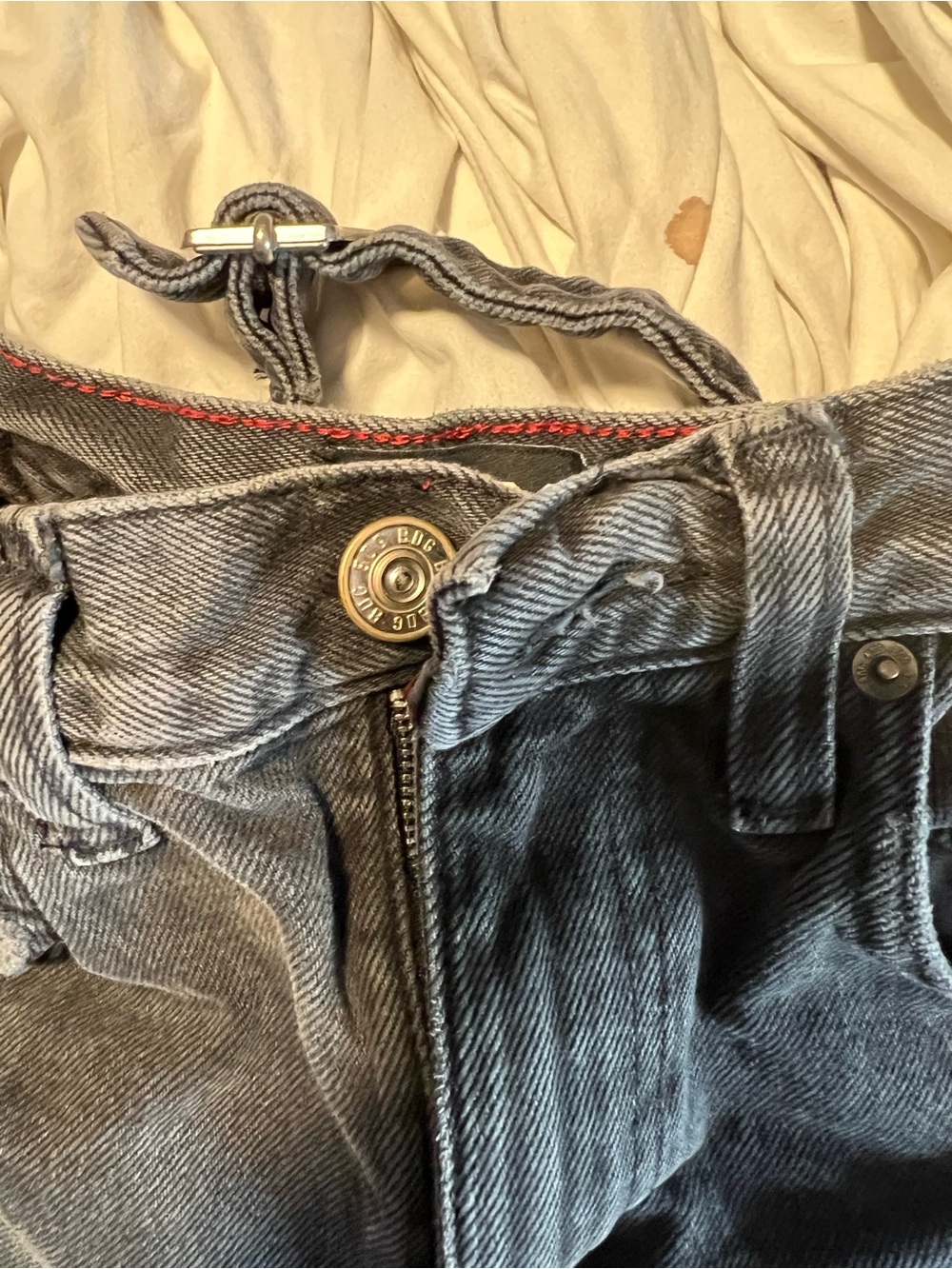 BDG Washed Black Wide Leg Jeans - Picture 4 of 6